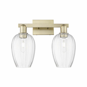 Preston - 2 Light Bath Vanity-13.5 Inch Tall and 16 Inch Wide - 1373860