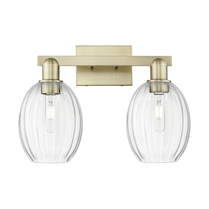 Preston - 2 Light Bath Vanity-12.5 Inch Tall and 16 Inch Wide - 1373992