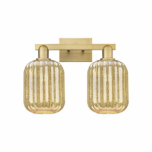 Preston - 2 Light Bath Vanity-13.5 Inch Tall and 16 Inch Wide - 1373727