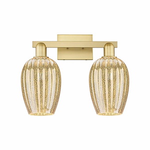 Preston - 2 Light Bath Vanity-13.5 Inch Tall and 16 Inch Wide - 1373860