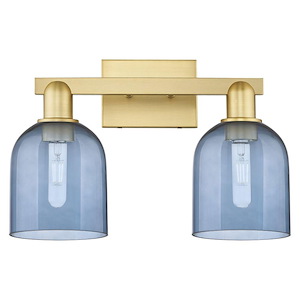 Bella - 2 Light Bath Vanity-11.25 Inch Tall and 16.5 Inch Wide - 1388026