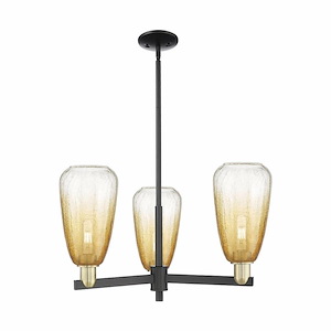 Brookhaven Almond - 3 Light Stem Hung Chandelier-8.63 Inch Tall and 17.63 Inch Wide - 1375784