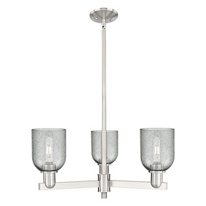 Caledonia - 3 Light Stem Hung Chandelier-11 Inch Tall and 26.75 Inch Wide - 1388010
