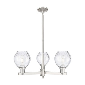 Waverly - 3 Light Stem Hung Pendant-10.5 Inch Tall and 27.75 Inch Wide - 1427475