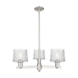 Niagara - 3 Light Stem Hung Chandelier-10.5 Inch Tall and 28.25 Inch Wide - 1388036