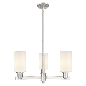 Clymer - 3 Light Stem Hung Chandelier-10.88 Inch Tall and 25.63 Inch Wide - 1388037