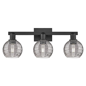 Athens Deco Swirl - 3 Light Bath Vanity-26 Inch Wide and 11 Inch Tall - 1372748