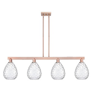 Waverly - 4 Light Stem Hung Island-13 Inch Tall and 51 Inch Wide - 1388155