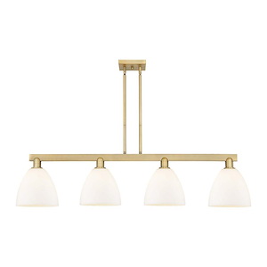 Bristol - 4 Light Stem Hung Island-12.38 Inch Tall and 51.75 Inch Wide - 1388127