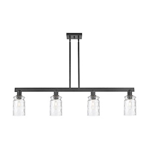 Candor - 4 Light Stem Hung Island-10.88 Inch Tall and 47.5 Inch Wide - 1428232