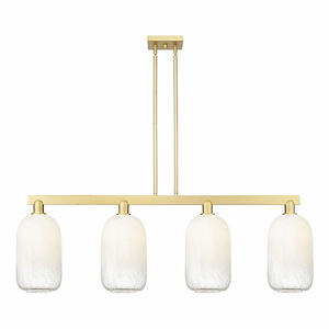 Brookhaven Cloche - 4 Light Stem Hung Island-15.88 Inch Tall and 48 Inch Wide - 1375797