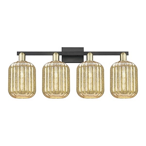Preston - 4 Light Jar Bath Vanity-13.5 Inch Tall and 36 Inch Wide - 1374117