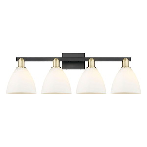 Bristol - 4 Light Bath Vanity-11 Inch Tall and 35 Inch Wide - 1388138