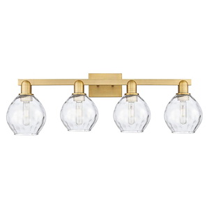 Waverly - 4 Light Bath Vanity-10.25 Inch Tall and 33 Inch Wide - 1388123