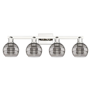Rochester - 4 Light Bath Vanity-9.63 Inch Tall and 32.88 Inch Wide - 1388131