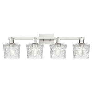 Niagara - 4 Light Bath Vanity-10.25 Inch Tall and 33.5 Inch Wide - 1388125
