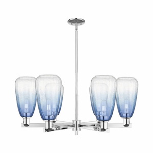 Brookhaven Almond - 6 Light Stem Hung Chandelier-14.13 Inch Tall and 23.88 Inch Wide - 1373838