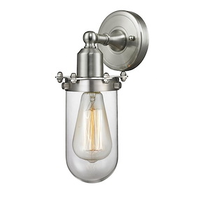 Centri - 1 Light Wall Sconce-11.5 Inch Tall and 4.5 Inch Wide - 1427323