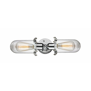 Centri - 2 Light Bath Vanity In Industrial Style-4.5 Inches Tall and 22 Inches Wide - 1290013
