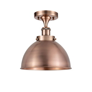 Derby - 1 Light Semi-Flush Mount-12 Inch Tall and 10 Inch Wide - 1427494