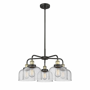 Cone - 5 Light Chandelier In Industrial Style-15 Inches Tall and 26.25 Inches Wide - 1297654