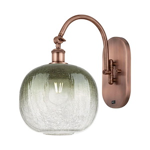 Brookhaven Sphere - 1 Light Swiveling Wall Sconce-16 Inch Tall and 10.5 Inch Wide - 1388170