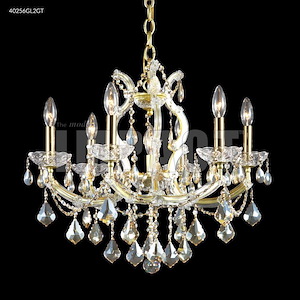 Maria Theresa - 23 Inch Seven Light Chandelier - 521003