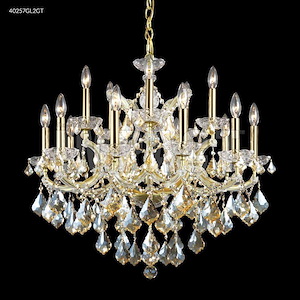 Maria Theresa - 29 Inch Sixteen Light Chandelier - 521001
