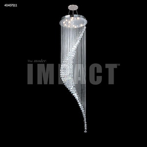 Crystal Rain - Eleven Light Large Entry Chandelier - 521091