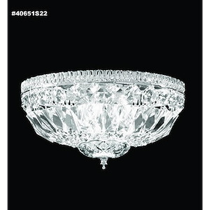 Gallery - 9 Inch Three Light 40W Flush Mount - 521167