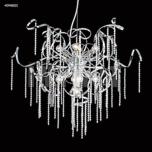 Contemporary - 24 Inch Nine Light Chandelier - 521211