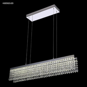Galaxy - 31 Inch 30W LED Crystal Chandelier - 869338