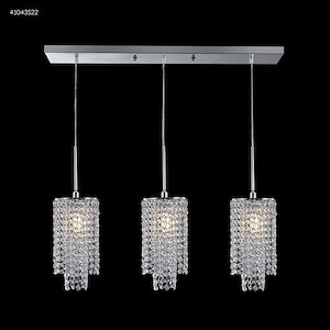 Contemporary - Three Light Crystal Chandelier - 869341