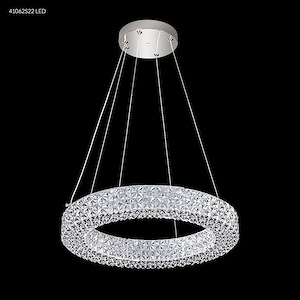 Acrylic - 16 Inch 24W 1 LED Crystal Chandelier - 869347