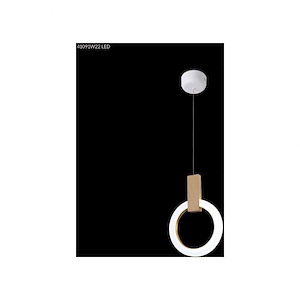 Acrylic - 11 Inch 8W 1 LED Chandelier - 903712