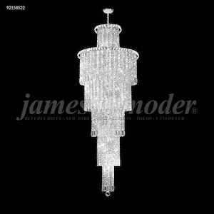 Prestige - 34 Light Large Entry Chandelier-72 Inches Tall and 27 Inches Wide - 1337272