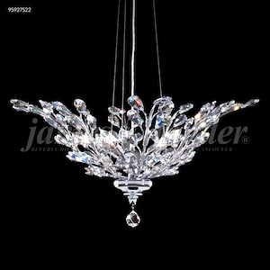 Florale - 5 Light Pendant-14 Inches Tall and 27 Inches Wide - 1337344