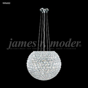 Sun Sphere - 15 Light Chandelier-18 Inches Tall and 20 Inches Wide - 1337212