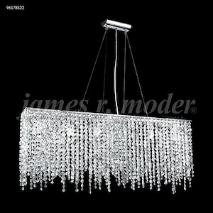 Continental Fashion - 20 Inch Six Light Chandelier - 521396