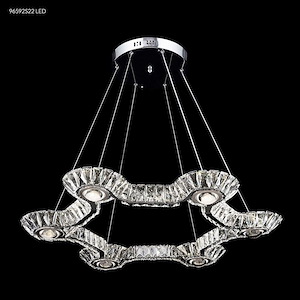 Galaxy - 30 Inch 48W 1 LED Crystal Chandelier - 869408