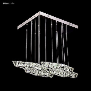 Galaxy - 31 Inch 32W 1 LED Crystal Chandelier - 869410