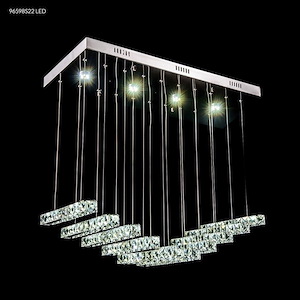 Galaxy - 29 Inch 52W 1 LED Crystal Chandelier - 869411