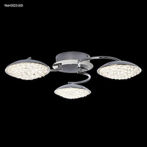 Galaxy - 24 Inch 24W 3 LED Crystal Chandelier - 869416