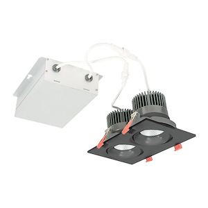 Modulinear Series - 24W 2 Adjustable Color Temperature LED Modulinear Recessed Downlight-3.25 Inches Tall and 4.38 Inches Length - 1272701