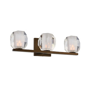 Regent - 9W 3 LED Bath Vanity-5 Inches Tall and 18 Inches Wide - 1295015