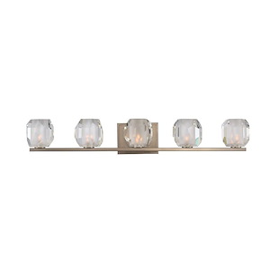 Regent - 15W 5 LED Bath Vanity-5 Inches Tall and 32 Inches Wide - 1294876