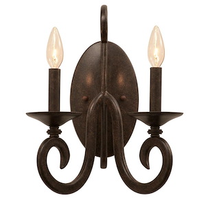 Santa Barbara - Two Light Wall Bracket - 393347