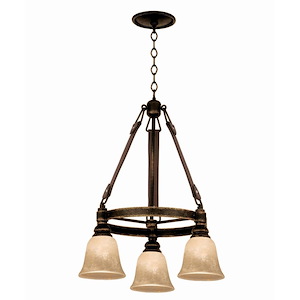 Rodeo Drive - Three Light Chandelier - 1213652