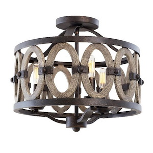 Belmont - Three Light Flush Mount - 518031