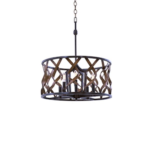 Soho - Five Light Round Pendant - 518091